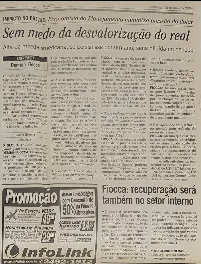 Demian Fiocca O GLOBO